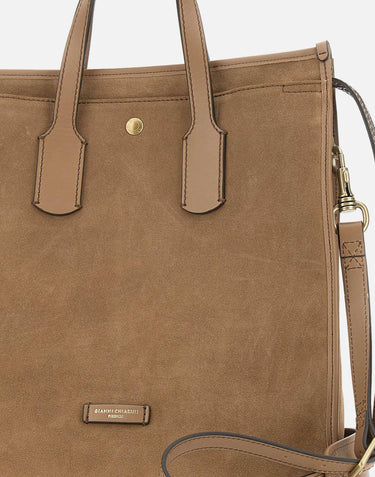 Borsa a mano "Berlino" BSU11627 CMPLTAUPE GIANNI CHIARINI 