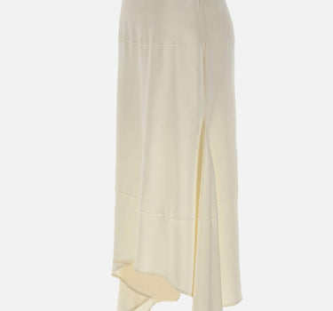 Gonna midi asimmetrica 1266WSK007245A IVORY VICTORIA BECKHAM 