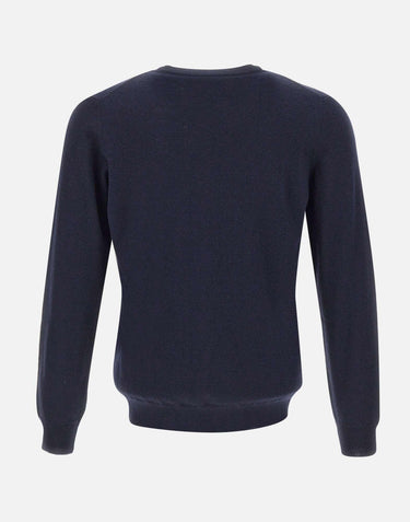 Maglia girocollo in lana vergine 400801 038 KANGRA 