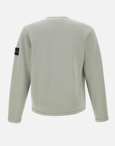 Felpa in cotone biologico a punto rete 6100011S0297 V0055 STONE ISLAND 