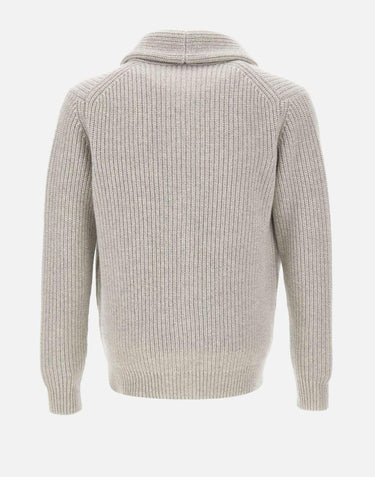 Cardigan in lana e cashmere CS3MLT WC5P900 FILIPPO DE LAURENTIIS 