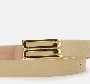 "Regular frame belt " 1424ABL005954A IVORY VICTORIA BECKHAM 
