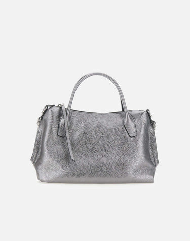 Borsa a mano " Virginia" in pelle BS11776 GRNLMCITYNOIRE GIANNI CHIARINI 