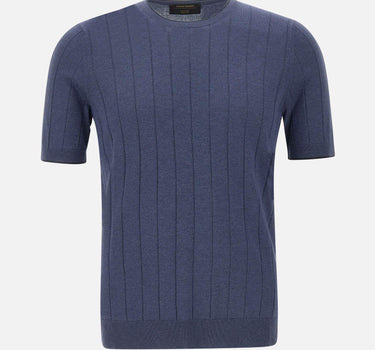Maglia in seta a maniche corte 43116 23510570 GRAN SASSO 