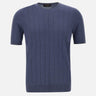 Maglia in seta a maniche corte 43116 23510570 GRAN SASSO 