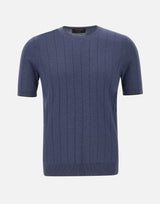 Maglia in seta a maniche corte 43116 23510570 GRAN SASSO 