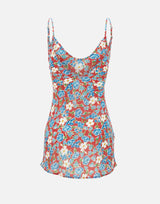 Abito fantasia fiori WS25DR139 02 BELLA VENICE 