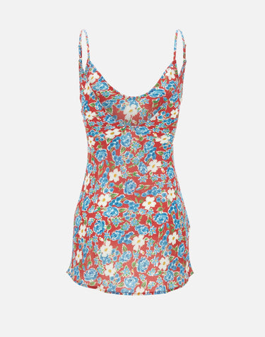 Abito fantasia fiori WS25DR139 02 BELLA VENICE 
