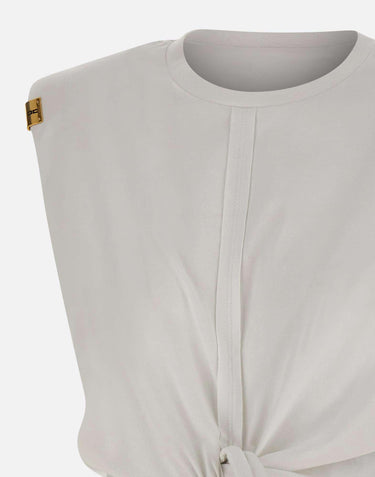 Top in jersey con nodo MA01161E2 270 ELISABETTA FRANCHI 
