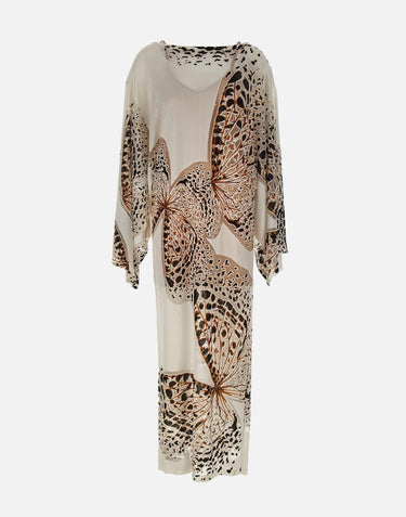 Abito in maglia devoré 4A480A M1025 BLUMARINE 