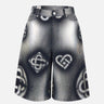 Shorts "Pearlescent monogram denim" MSS26TR425 01 CASABLANCA 