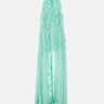 Abito lungo con rouches 8212 TIFFANY LES FILLES D'EVA 