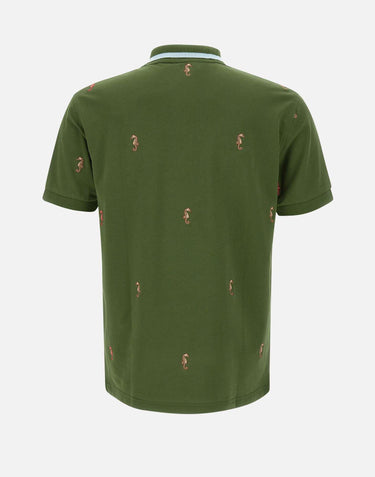 "Full embroidery polo" A35128 37 SUN68 