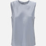 Top satinato con dettaglio smerlato V172013205 431LTL VINCE. 