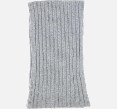 Sciarpa in lana e cashmere 13898 19615999LTGREY GRAN SASSO