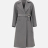 Cappotto in lana con cintura CF5283T4627 03243 LIU-JO 
