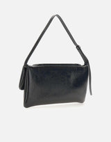 "Cuff Leather clutch" 425GSA202CR0043 BLACK COURREGES 