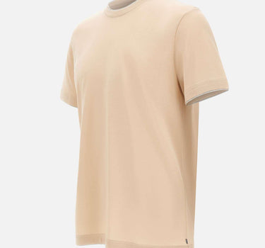 T-shirt con bordini a contrasto M75TSHJ01 TES0M23710213 ELEVENTY 