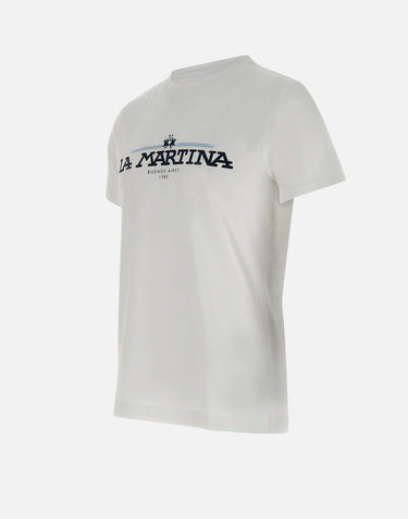 T-shirt in jersey di cotone MAR304 JS20600001 LA MARTINA 