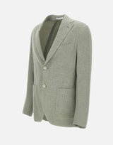 Blazer in misto lino e lana M75GIAC12 TES0K02407N ELEVENTY 