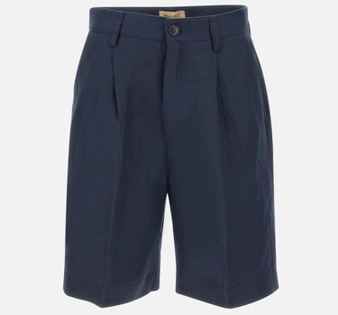 Shorts in misto lyocell e lino CFWWSH2005 FRUT30433989 WOOLRICH 