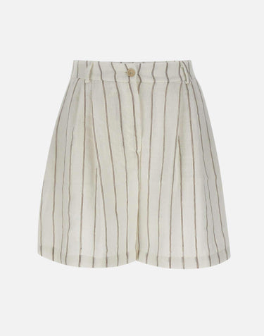 Shorts in lino QPJCO034 1041 KAOS 