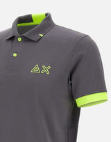 "Polo logo fluo" A35122 99 SUN68 
