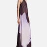 Vestito monospalla con stampa floreale 50560086 990 BOSS 