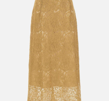 Gonna midi in pizzo V168331106 810SGO VINCE. 