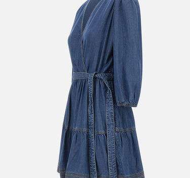 Abito effetto denim 50559071 420 BOSS 