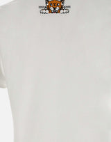 T-shirt "Happy tiger" in cotone FF55TS5334SG 02 KENZO PARIS 