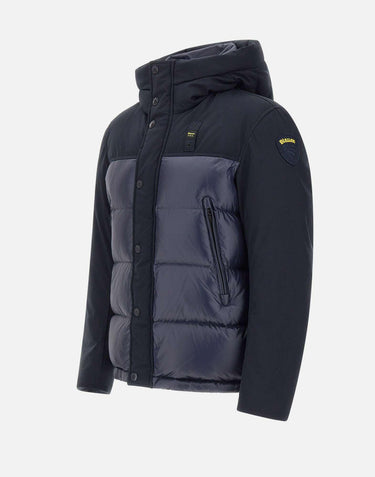 Piumino nylon e neoprene "Brook" 25WBLUC03143 006355888 BLAUER 