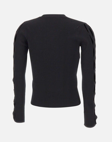Maglia con intreccio sulle maniche SP1NT045 0001 KAOS 