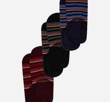 Set tre calze per mocassini "Signature Stripe" M1ASOCKU030 1A PAUL SMITH 