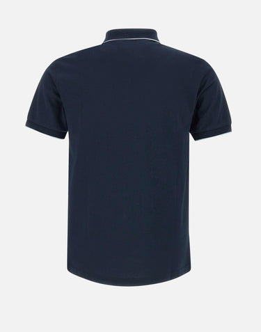 "Small stripes on collar polo" A35110 07 SUN68 