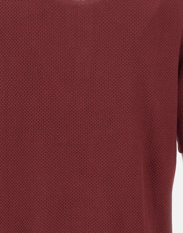 Polo in maglia a nido d'ape 57113 18028280 GRAN SASSO 