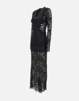 Abito lungo in pizzo 26PJR0231PA0170 P001 RABANNE 