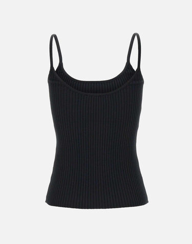 Top "Reedition" PERMDE012FI0001 BLACK COURREGES 