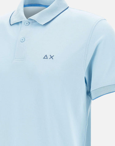 "Small stripes on collar polo" A35110 05 SUN68 