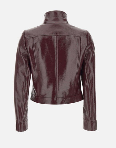"Reedition Vinyl Jacket" PERCBL005VY0014 BURGUNDY COURREGES 