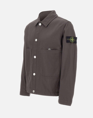 Giacca in tela di cotone 4100076S0164 V0065 STONE ISLAND 
