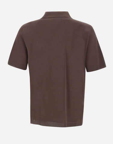 Polo con colletto aperto JV000004U 520598800 HERNO 