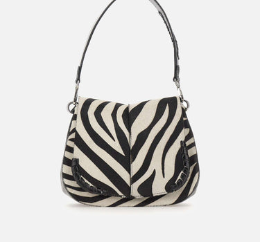Borsa a spalla "Helena Round" BS12576 CAVINTZEBRABIANCONERO GIANNI CHIARINI 