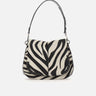 Borsa a spalla "Helena Round" BS12576 CAVINTZEBRABIANCONERO GIANNI CHIARINI 