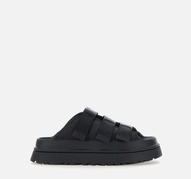 "GoldenGlow Slide"<BR/> 1167430 BLK UGG 