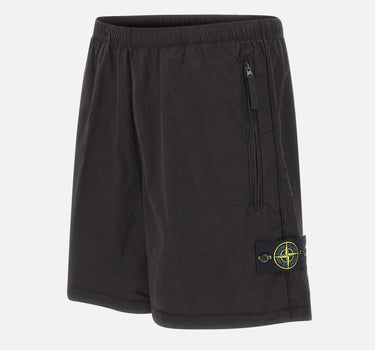 Shorts in tela di cotone stretch Paracadute L100017S0003 V0029 STONE ISLAND 