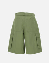 "Belted cargo short" OM01405WW9026 0077 MAISON KITSUNE' 