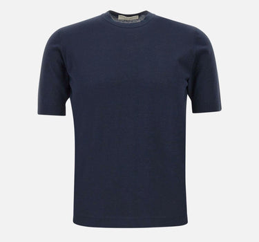 T-shirt in crepe di cotone TS0MC CR14R890 FILIPPO DE LAURENTIIS 