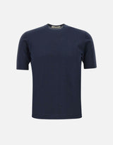 T-shirt in crepe di cotone TS0MC CR14R890 FILIPPO DE LAURENTIIS 