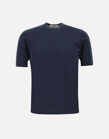 T-shirt in crepe di cotone TS0MC CR14R890 FILIPPO DE LAURENTIIS 